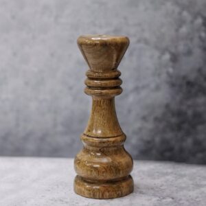 6 Inch Wooden Decorative Tealight/ Pillar Candle Holder / Candlestick Holders for Decoration